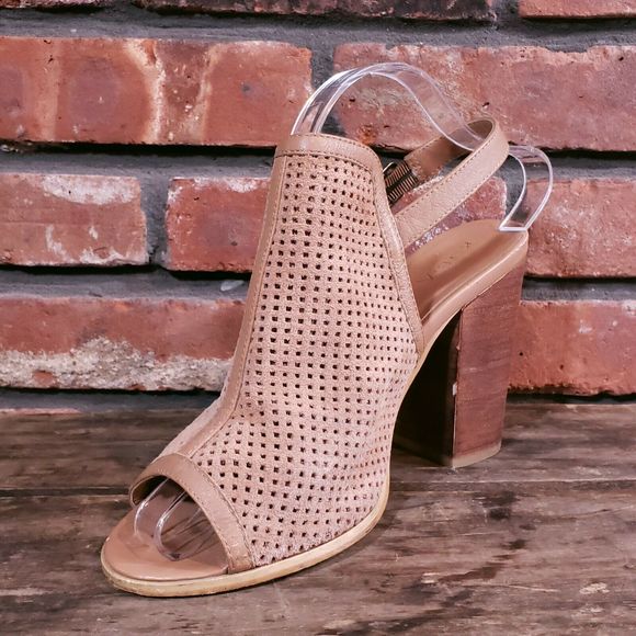 Kelsi Dagger Brooklyn Goya Perforated Heels - Picture 5 of 10